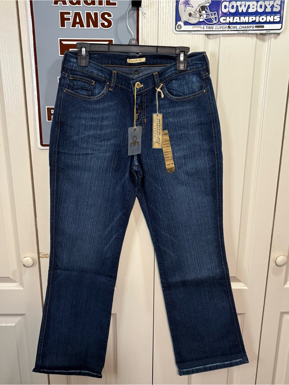 Moch NY Dark Wash Women’s Jeans - Classic Blue Denim